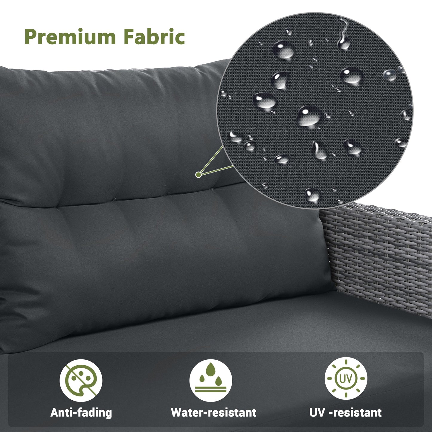 Noir Coast™ Luxe Outdoor Sectional Collection