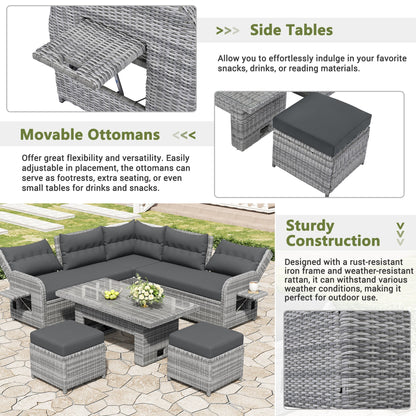 Noir Coast™ Luxe Outdoor Sectional Collection