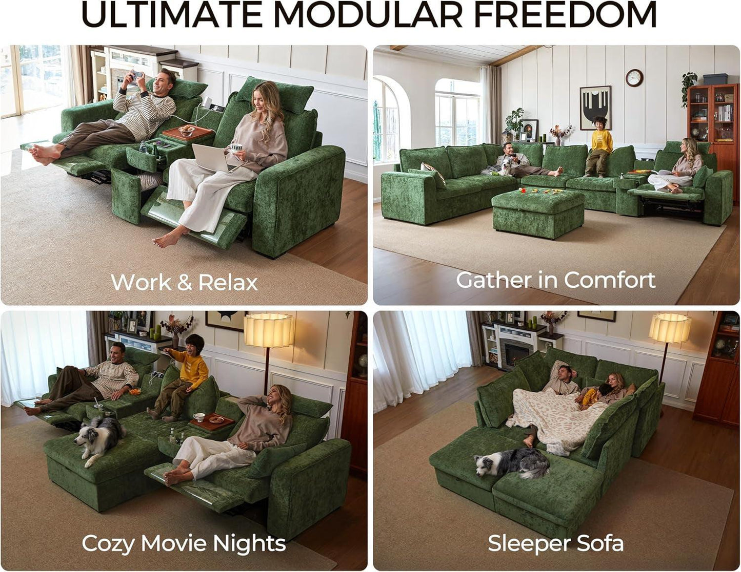 The Althéon Power Lounge Sectional