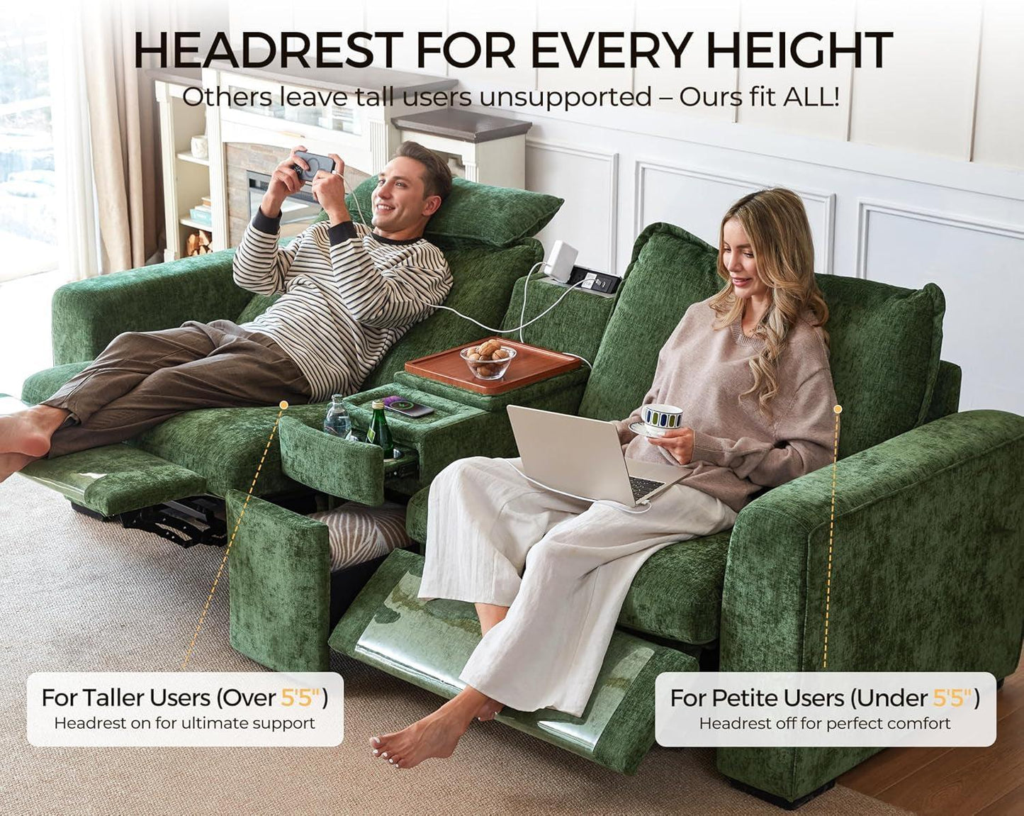 The Althéon Power Lounge Sectional