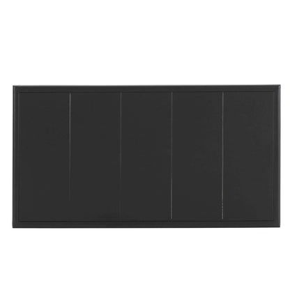 Coastal Lux Noir 4pc outdoor lounge set