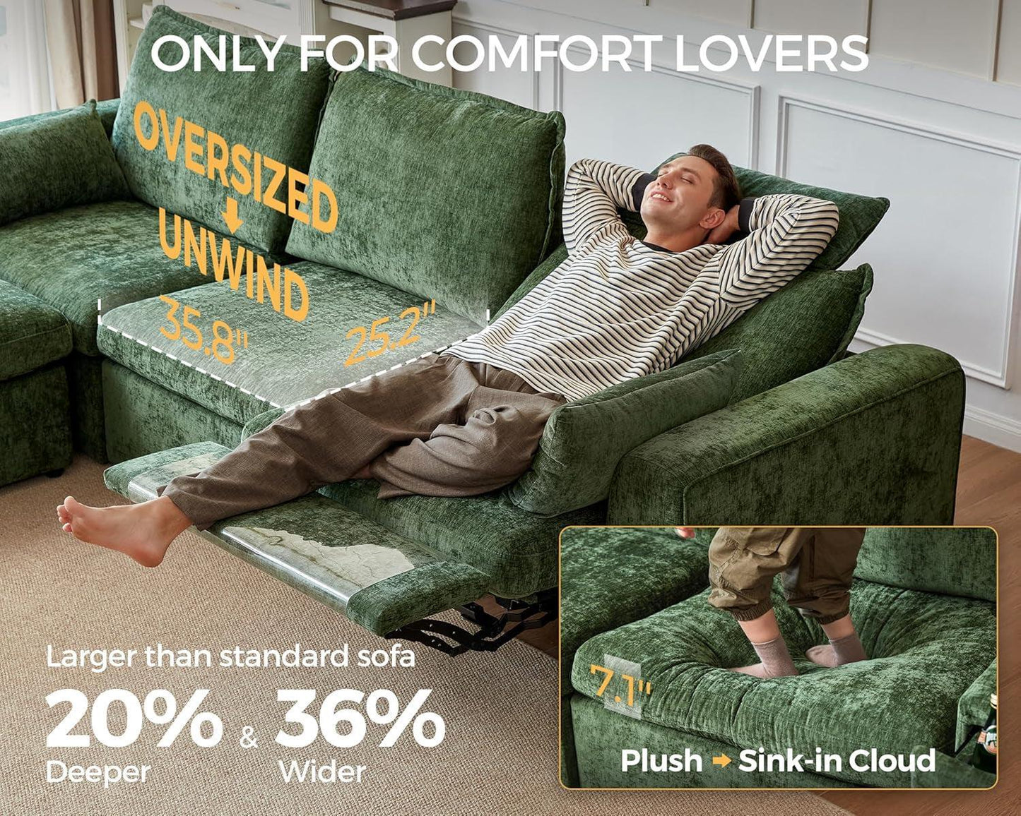 The Althéon Power Lounge Sectional