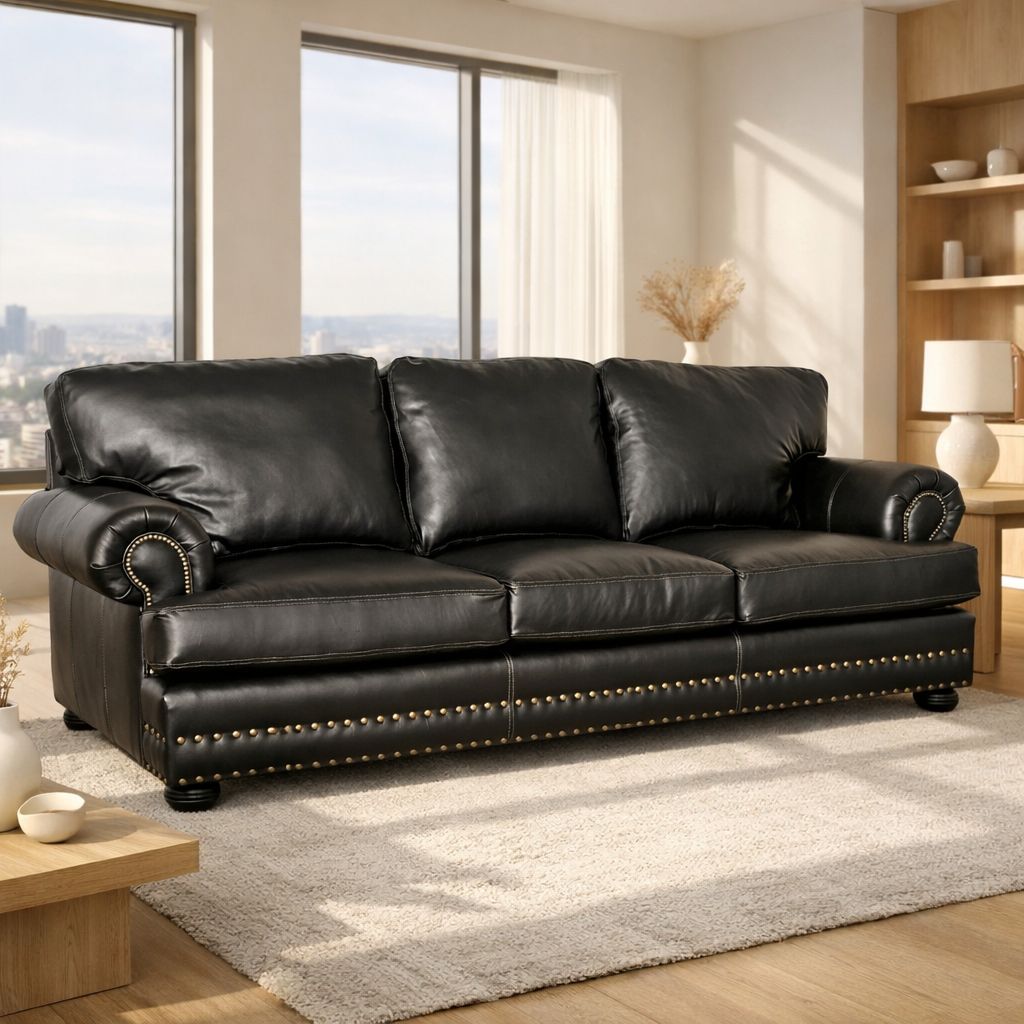 The Valenridge Panorama Leather Sofa