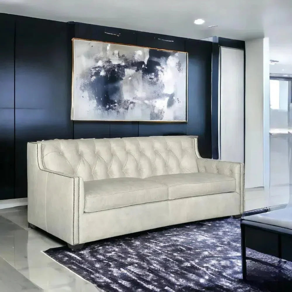 The Valenridge 90” Leather Sofa