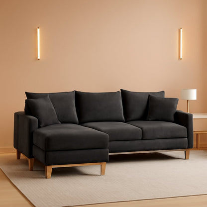 The Valmere Convertible Storage Sectional Sleeper