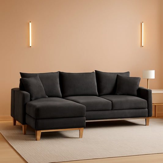 The Valmere Convertible Storage Sectional Sleeper