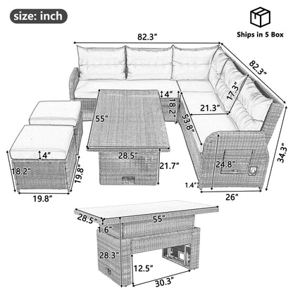 Noir Coast™ Luxe Outdoor Sectional Collection